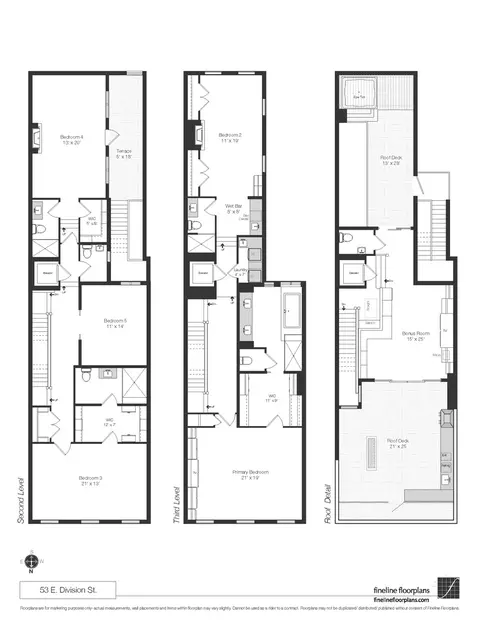 Floorplan - 53 E Division St, Chicago, IL 60610 photo 2 of 2