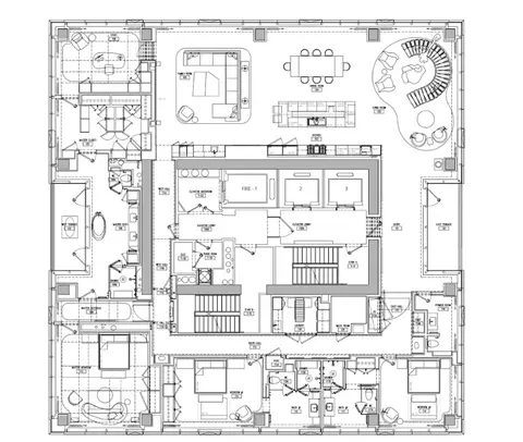 Floorplan - 363 E Wacker Dr #9101, Chicago, IL 60601 photo 1 of 1