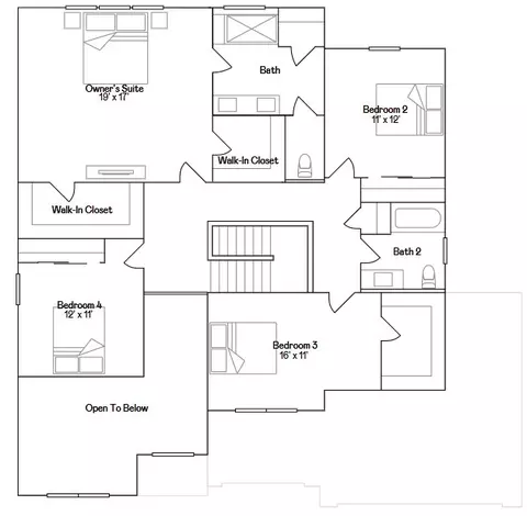 Floorplan - 607 Murdock Pl, Oswego, IL 60543 photo 2 of 2