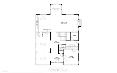 Floorplan - 619 Jackson Ave, River Forest, IL 60305 photo 1 of 5