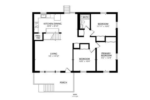 Floorplan - 4318 Sioux Ln, Mchenry, IL 60050 photo 1 of 2