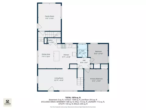 Floorplan - 3610 Pheasant Dr, Rolling Meadows, IL 60008 photo 1 of 3