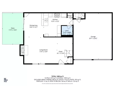 Floorplan - 3072 Anton Cir, Aurora, IL 60504 photo 2 of 3