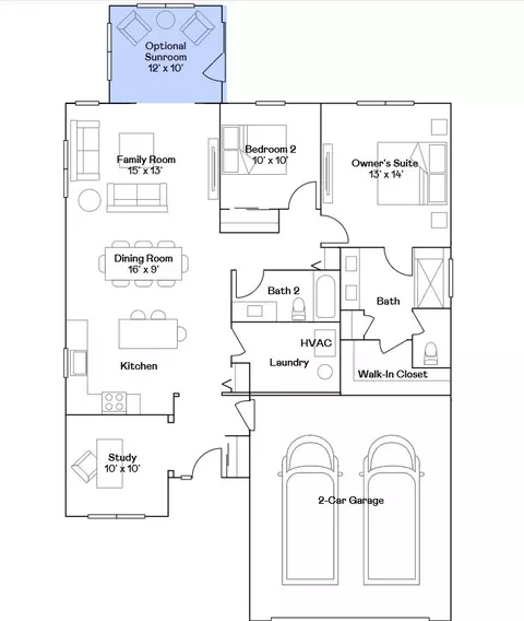 Floorplan - 387 S Constitution Dr, Aurora, IL 60506 photo 1 of 1