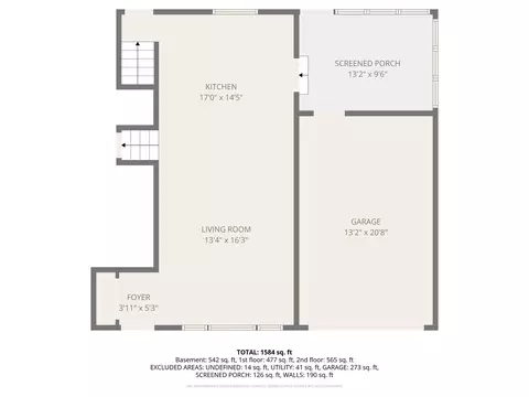 Floorplan - 1430 Emmerson Ln, Mount Prospect, IL 60056 photo 2 of 3