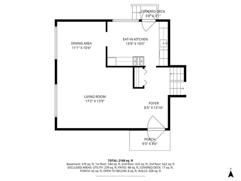 Floorplan - 621 Echo Ln, Glenview, IL 60025 photo 1 of 5