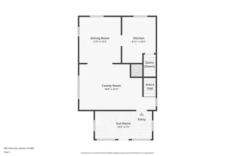Floorplan - 359 Crotty Ave, Seneca, IL 61360 photo 1 of 3