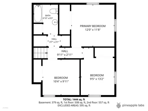 Floorplan - 913 S Mitchell Ave, Elmhurst, IL 60126 photo 2 of 3