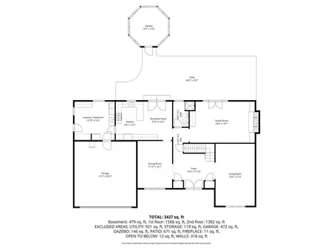Floorplan - 4319 Phyllis Dr, Northbrook, IL 60062 photo 1 of 3