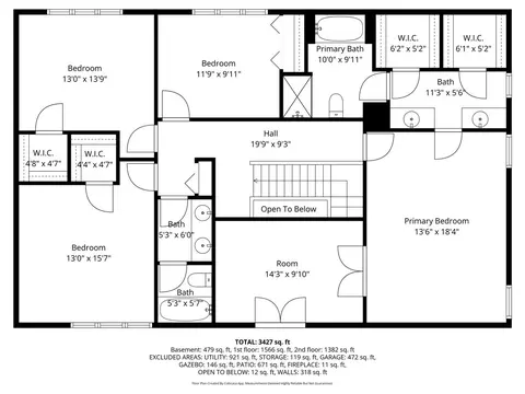 Floorplan - 4319 Phyllis Dr, Northbrook, IL 60062 photo 2 of 3