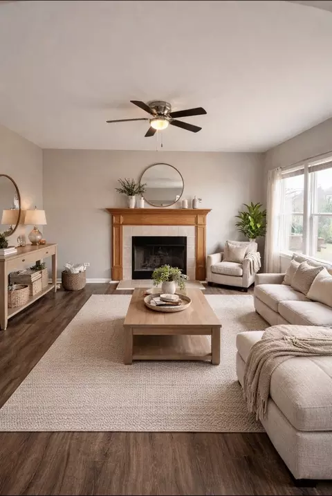 Living - 1617 Stanton Ln, Plainfield, IL 60586 photo 3 of 4