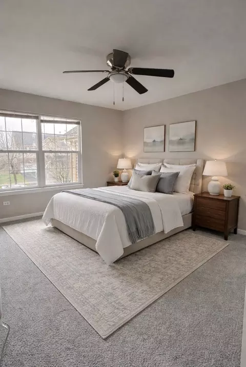 Bedroom - 1617 Stanton Ln, Plainfield, IL 60586 photo 5 of 7