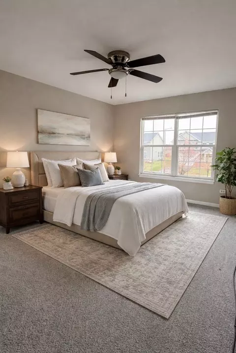 Bedroom - 1617 Stanton Ln, Plainfield, IL 60586 photo 3 of 7