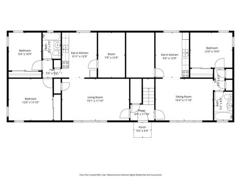 Floorplan - 4423 Eberly Ave, Brookfield, IL 60513 photo 2 of 3