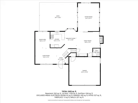 Floorplan - 1237 Churchill Rd, Bartlett, IL 60103 photo 3 of 4