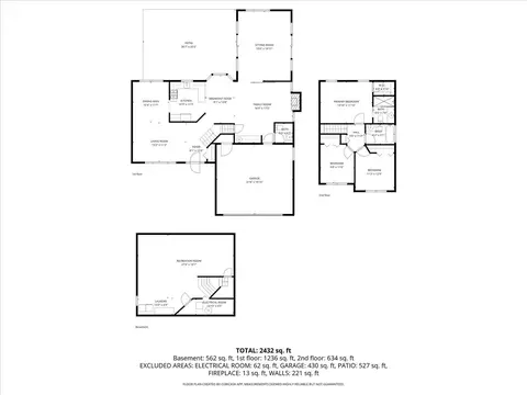 Floorplan - 1237 Churchill Rd, Bartlett, IL 60103 photo 1 of 4