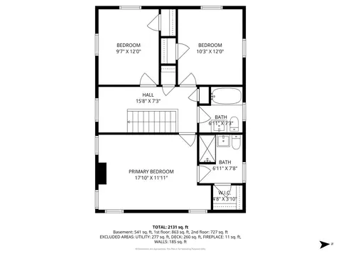 Floorplan - 2216 Forestview Rd, Evanston, IL 60201 photo 3 of 4