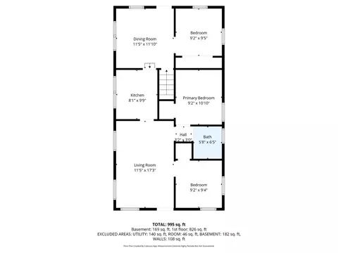 Floorplan - 313 1st Ave, Silvis, IL 61282 photo 2 of 6