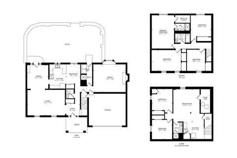 Floorplan - 1021 Warwick Cir S, Hoffman Estates, IL 60169 photo 3 of 3