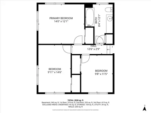 Floorplan - 416 S Prospect Ave, Itasca, IL 60143 photo 4 of 5