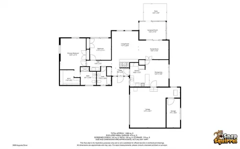 Floorplan - 1809 Augusta Dr, Champaign, IL 61821 photo 1 of 1