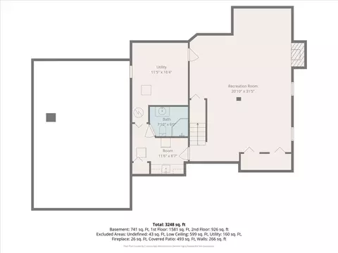 Floorplan - 334 E Mckenna Ct, Elmhurst, IL 60126 photo 1 of 4