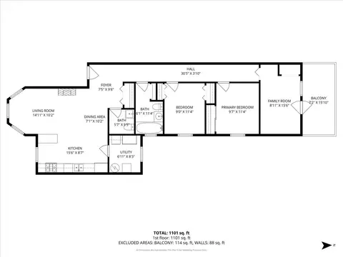 Floorplan - 1622 W Juneway Ter #3E, Chicago, IL 60626 photo 1 of 1