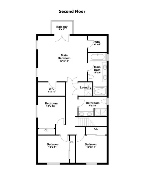 Floorplan - 349 Blackhawk Rd, Riverside, IL 60546 photo 2 of 4