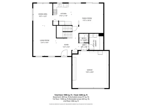 Floorplan - 1940 Tanglewood Dr, Algonquin, IL 60102 photo 1 of 4
