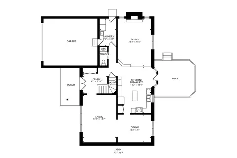 Floorplan - 873 Hampton Dr, Carol Stream, IL 60188 photo 2 of 3