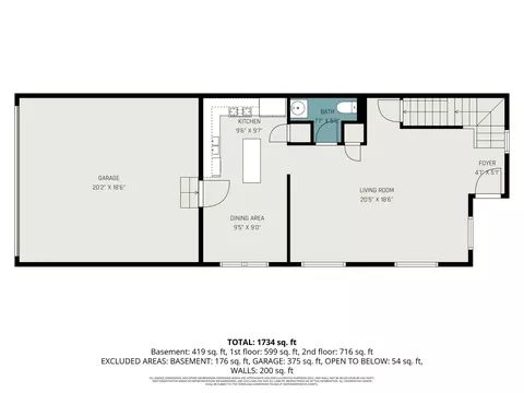 Floorplan - 3643 Daisy Ln, Elgin, IL 60124 photo 1 of 3