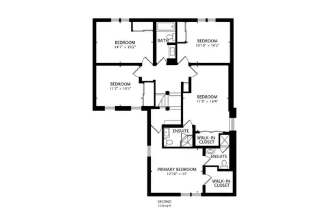 Floorplan - 5083 Chambers Dr, Hoffman Estates, IL 60010 photo 3 of 4