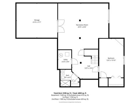 Floorplan - 13005 Kensington Dr, Plainfield, IL 60585 photo 3 of 4