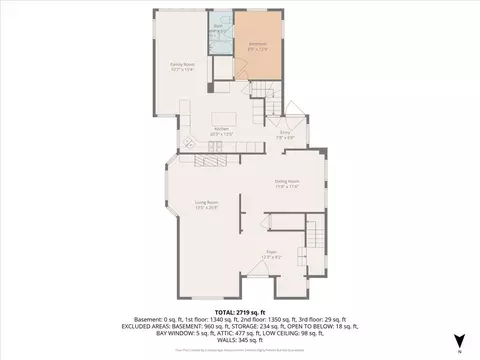 Floorplan - 2622 Harrison St, Evanston, IL 60201 photo 1 of 5