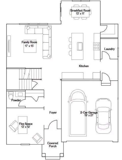 Floorplan - 14860 S Henebry Ln, Plainfield, IL 60544 photo 1 of 2