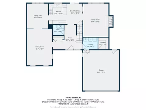 Floorplan - 134 Amherst Dr, Bartlett, IL 60103 photo 1 of 4
