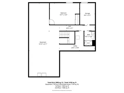 Floorplan - 2219 Daly Ln, Plainfield, IL 60586 photo 3 of 4