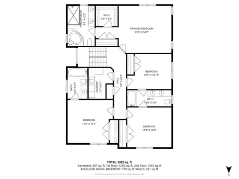 Floorplan - 4549 E Larch Ave, Glenview, IL 60025 photo 2 of 4