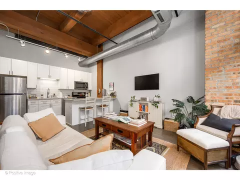 Living - 1500 W Monroe St #215, Chicago, IL 60607 photo 3 of 4