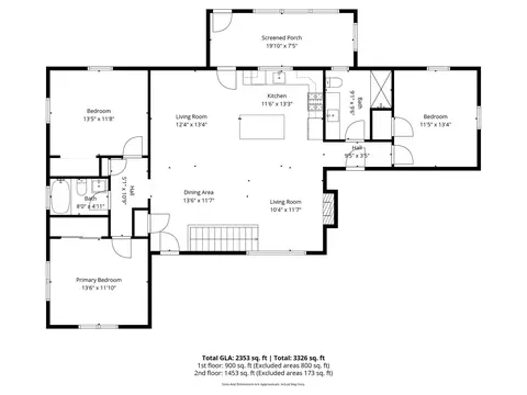 Floorplan - 1412 Avery Ave, Wheaton, IL 60187 photo 1 of 3