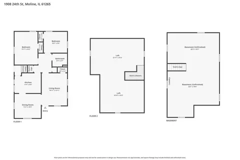 Floorplan - 1908 24th St, Moline, IL 61265 photo 4 of 4