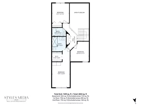Floorplan - 5459 Elizabeth Pl, Rolling Meadows, IL 60008 photo 1 of 3