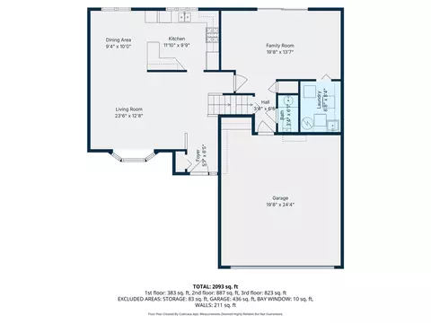 Floorplan - 252 Ewell Ct, Bartlett, IL 60103 photo 1 of 4