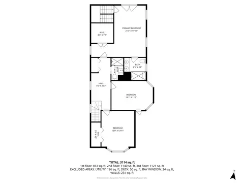 Floorplan - 2106 W Addison St, Chicago, IL 60618 photo 1 of 4