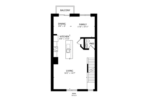 Floorplan - 1541 Cooper St, Des Plaines, IL 60018 photo 3 of 4