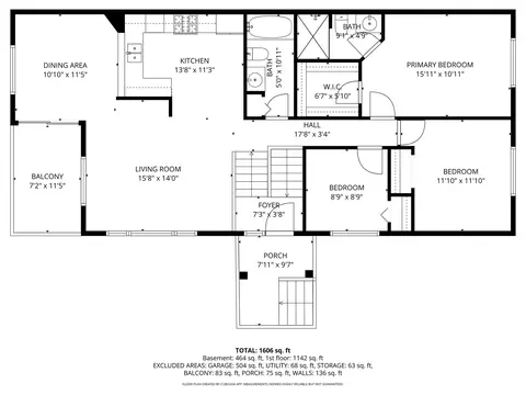 Floorplan - 151 Lucerne Ct #12-4, Wheeling, IL 60090 photo 2 of 3