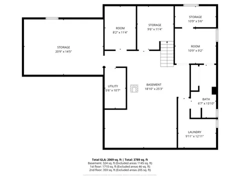 Floorplan - 1125 Cedar Ave, Elgin, IL 60120 photo 4 of 4