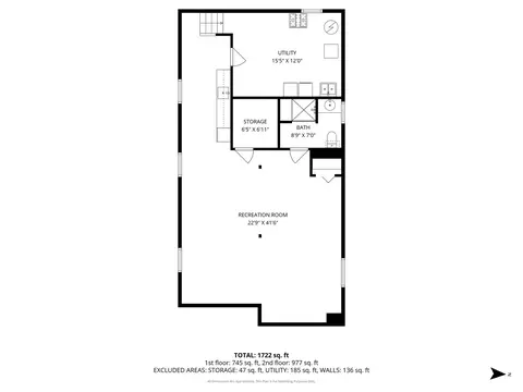 Floorplan - 3500 S Lowe Ave, Chicago, IL 60609 photo 2 of 3