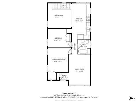 Floorplan - 3500 S Lowe Ave, Chicago, IL 60609 photo 1 of 3
