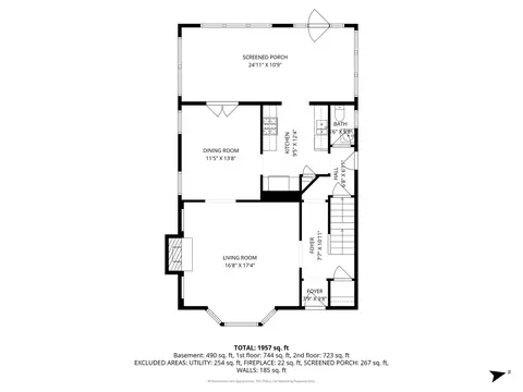 Floorplan - 2026 Mcdaniel Ave, Evanston, IL 60201 photo 1 of 4